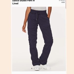 Lululemon dance studio pants